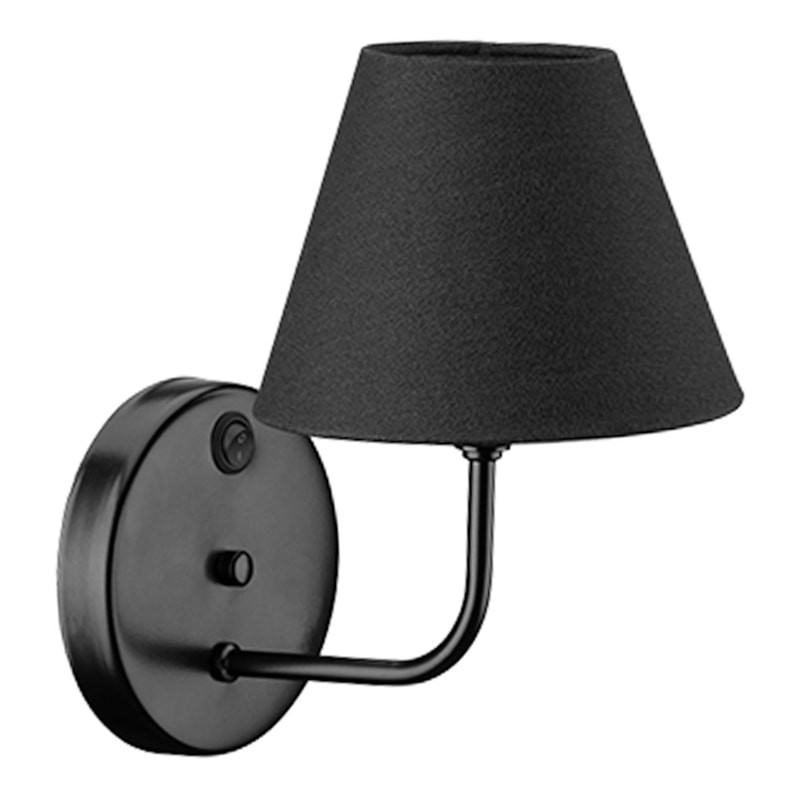 Arandela em Aluminio Cupula 01050 Pr