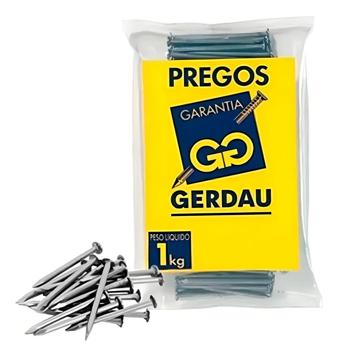Prego com Cabeça 10x10 - Gerdau 1kg