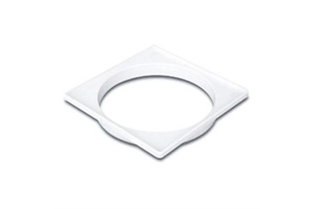 Porta Grelha Quadrado 150mm Branco