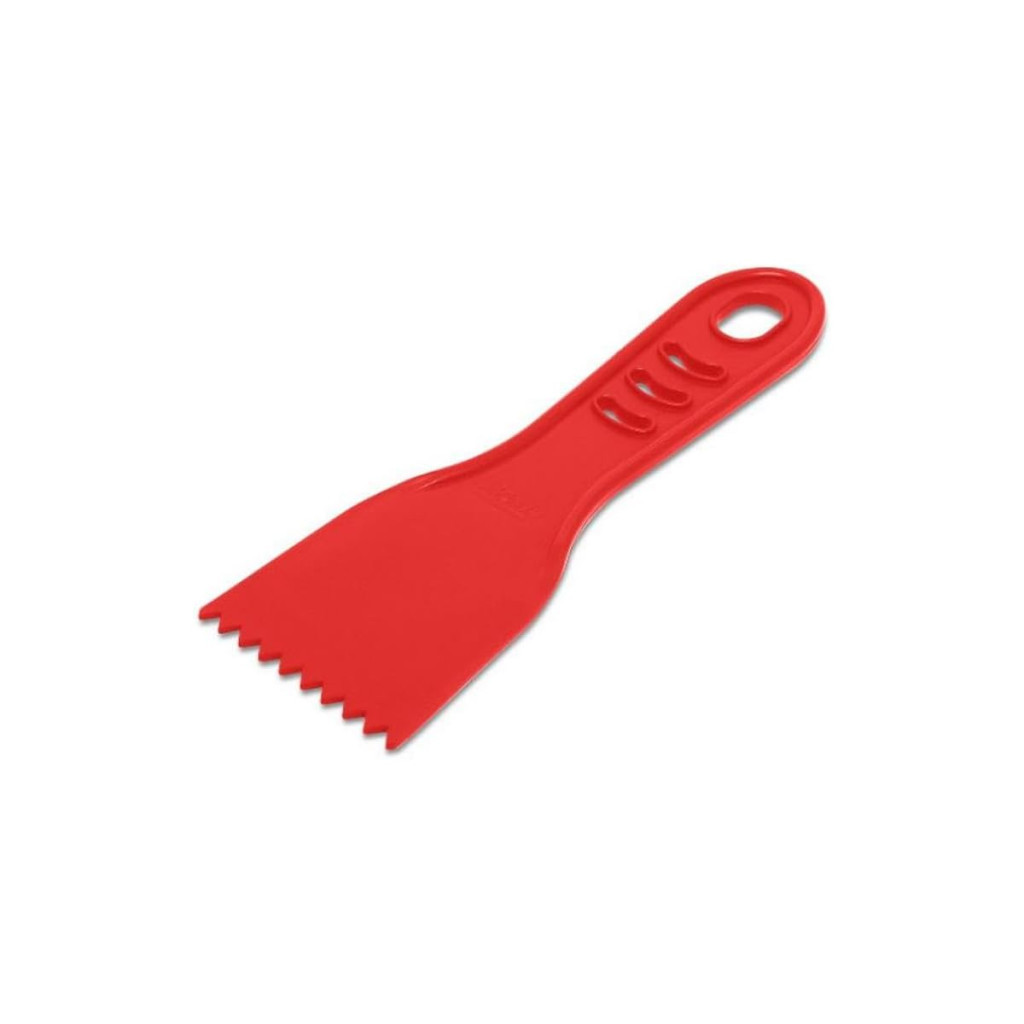 Espátula Plástica Dentada com Cabo 6cm - Roma