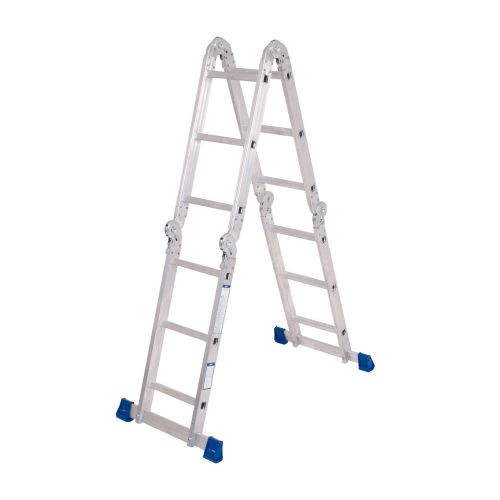 Escada Alumínio 12 Degraus Multifuncional 4 X 3 - Mor