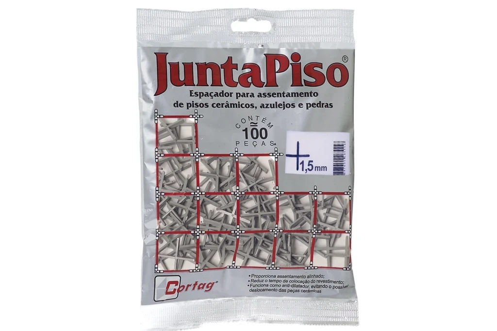 Pacote Espaçador Juntapiso 1,5mm Plástico