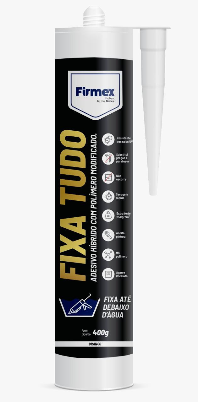 Fixa Tudo Branco Cart 400g - Firmex