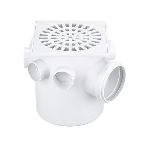 Caixa Sifonada Quadrada 150 X 175 X 75mm - Herc