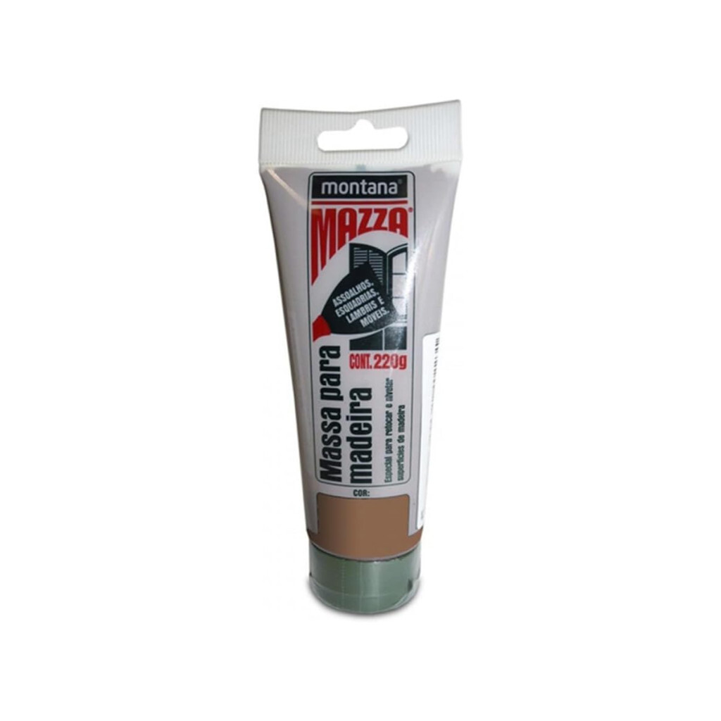 Massa para Madeira 220gr Mogno Montana
