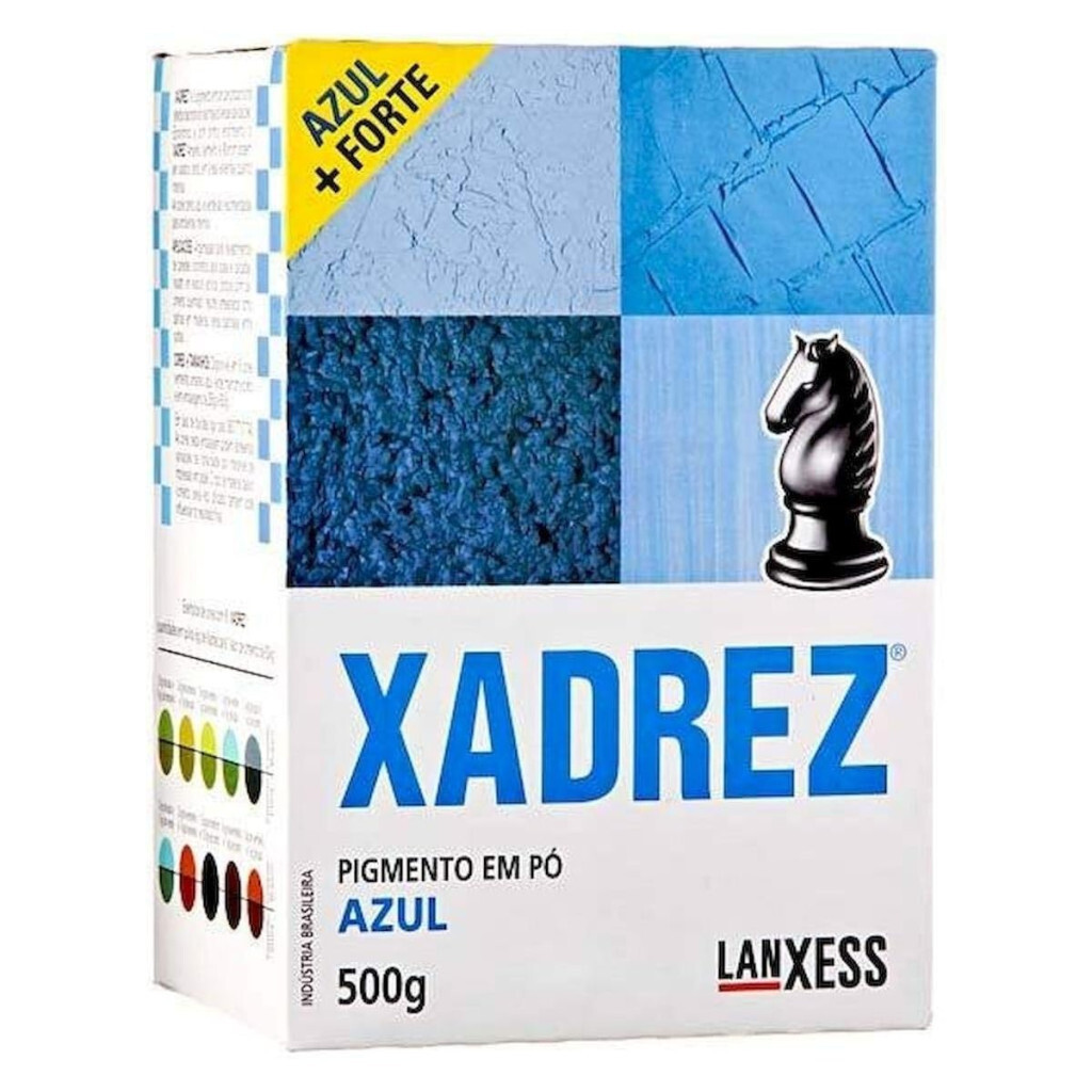 Novacor Pó Xadrez 250 Gr Azul