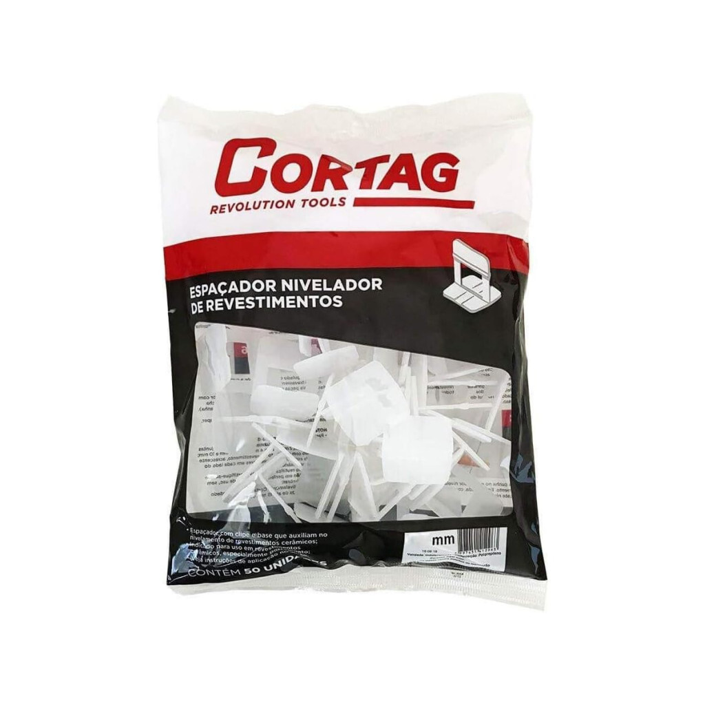 Espaçador/nivelador de Revestimentos 2, 0 Mm Cortag Transparente