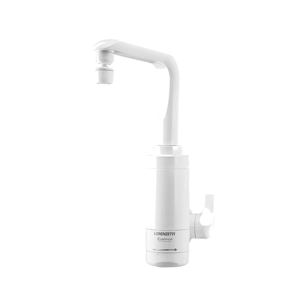 Torneira Elétrica Essence Parede Eletrônica Branco - 5500w 220v - Lorenzetti
