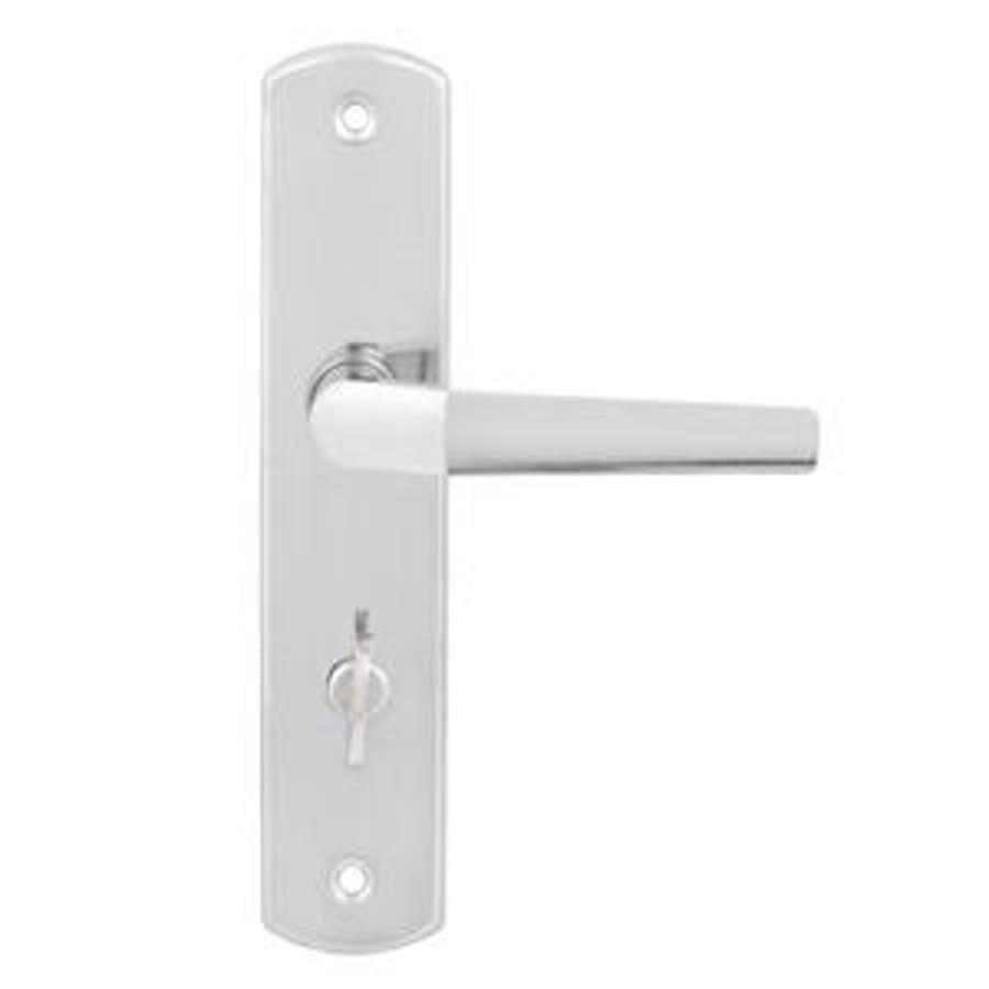 Fechadura para Porta de Banheiro Cromado 40mm Comum com Espelho Popline - Soprano