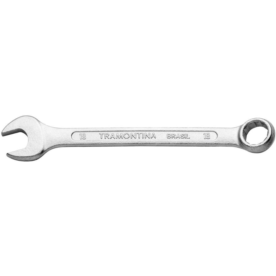 Chave Combinada com Corpo em Aço Especial Cromado Tramontina Basic 18mm - Tramontina
