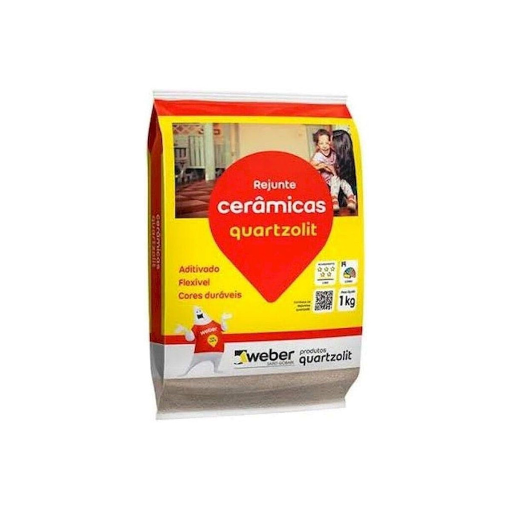 Rejunte Branco 1kg - Quartzolit