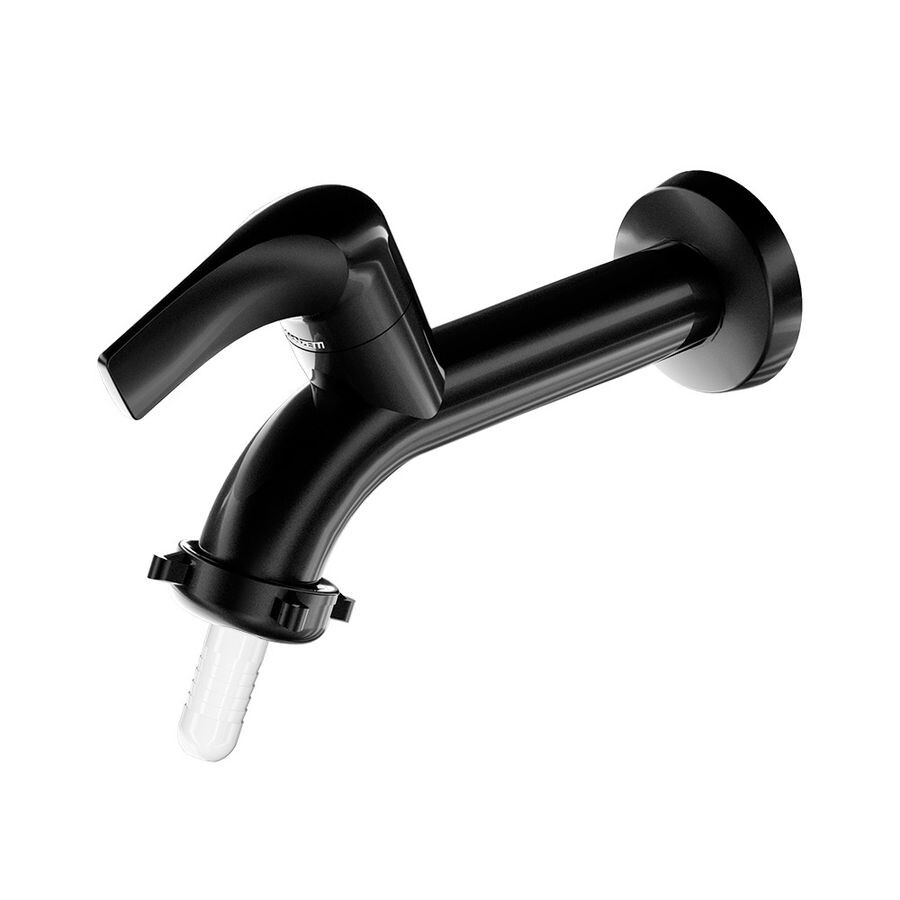 Torneira para Tanque e Jardim com Bico União 1130 F61 Preta Caixa com 4