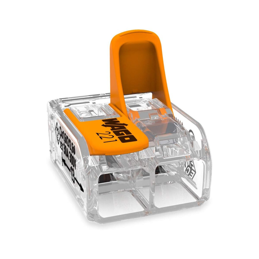 Conector de Emenda 2 Pólos - Máx 6,0mm²