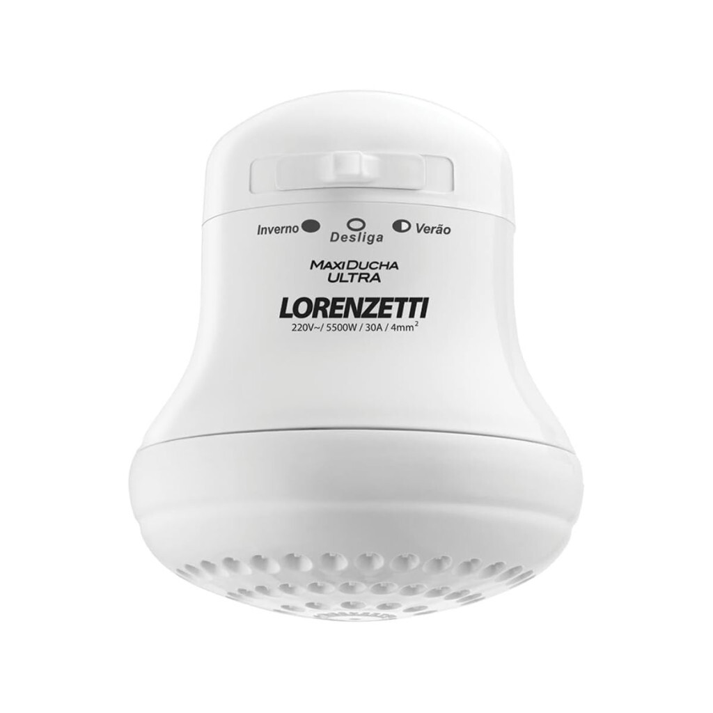 Chuveiro Maxi Ducha Lorenzetti 3 Temperaturas Ultra 220/5500w