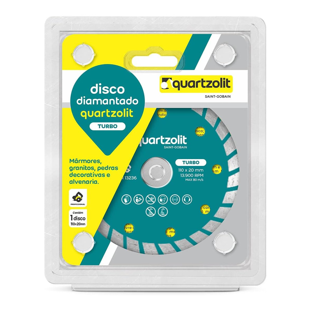 Disco Diamantado Turbo Quartzolit