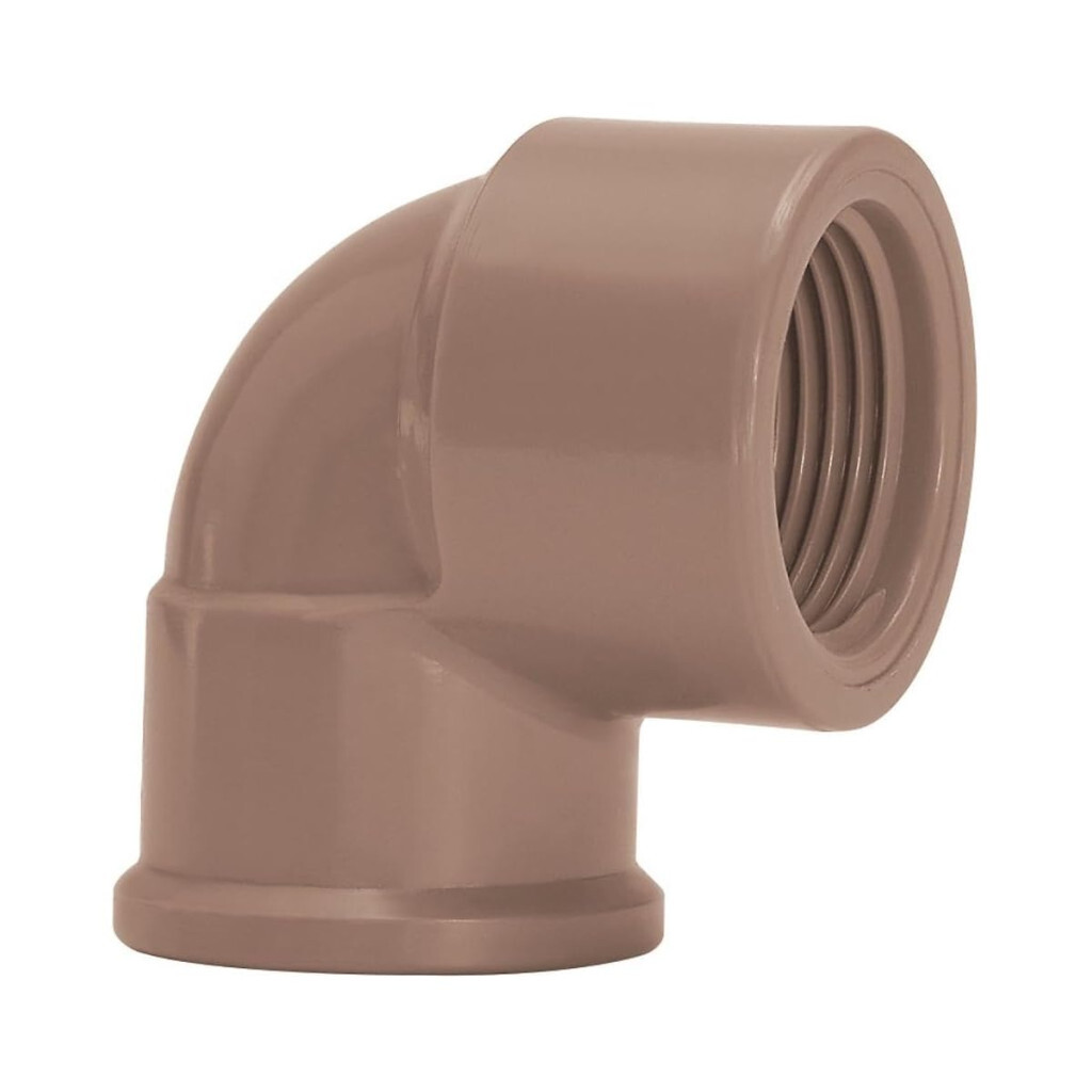 Joelho 90° Soldavel / Roscável água Fria Marrom 25mmx1/2"