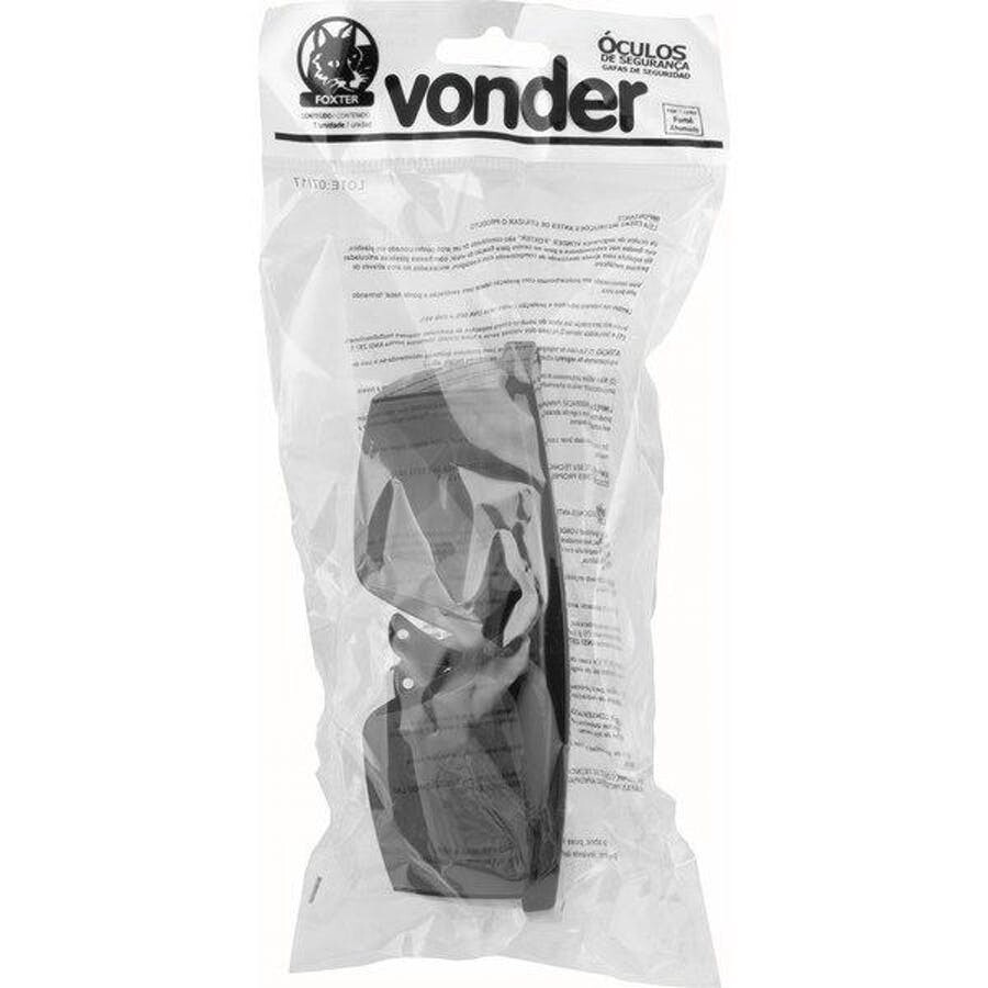 óculos de Segurança Foxter Fumê - Vonder