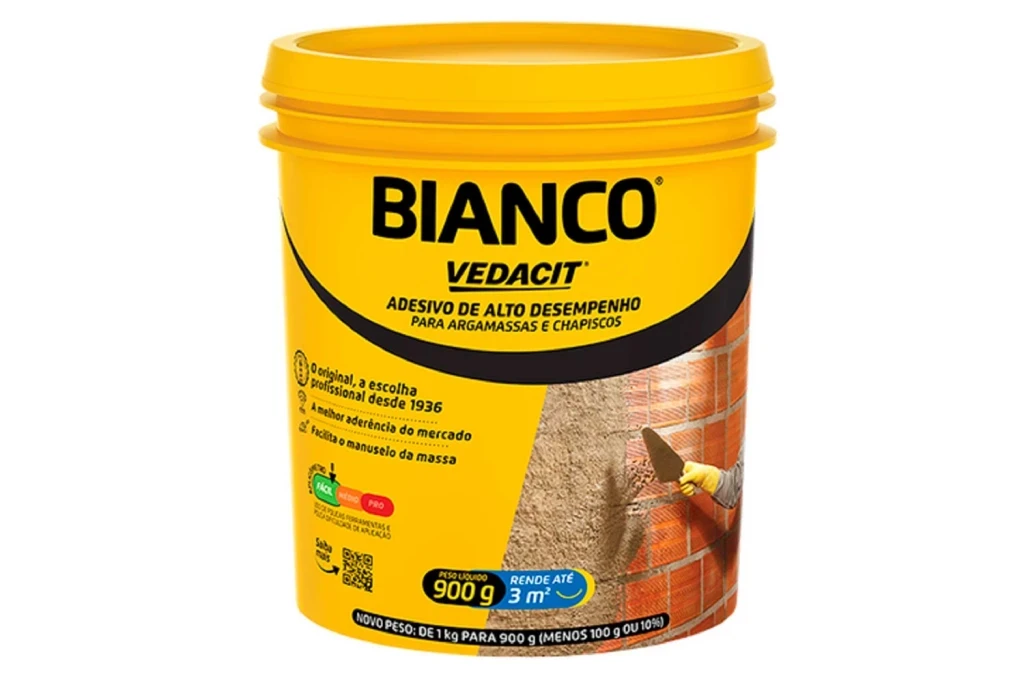 Adesivo de Alto Desempenho Bianco para Argamassas e Chapisco 900g