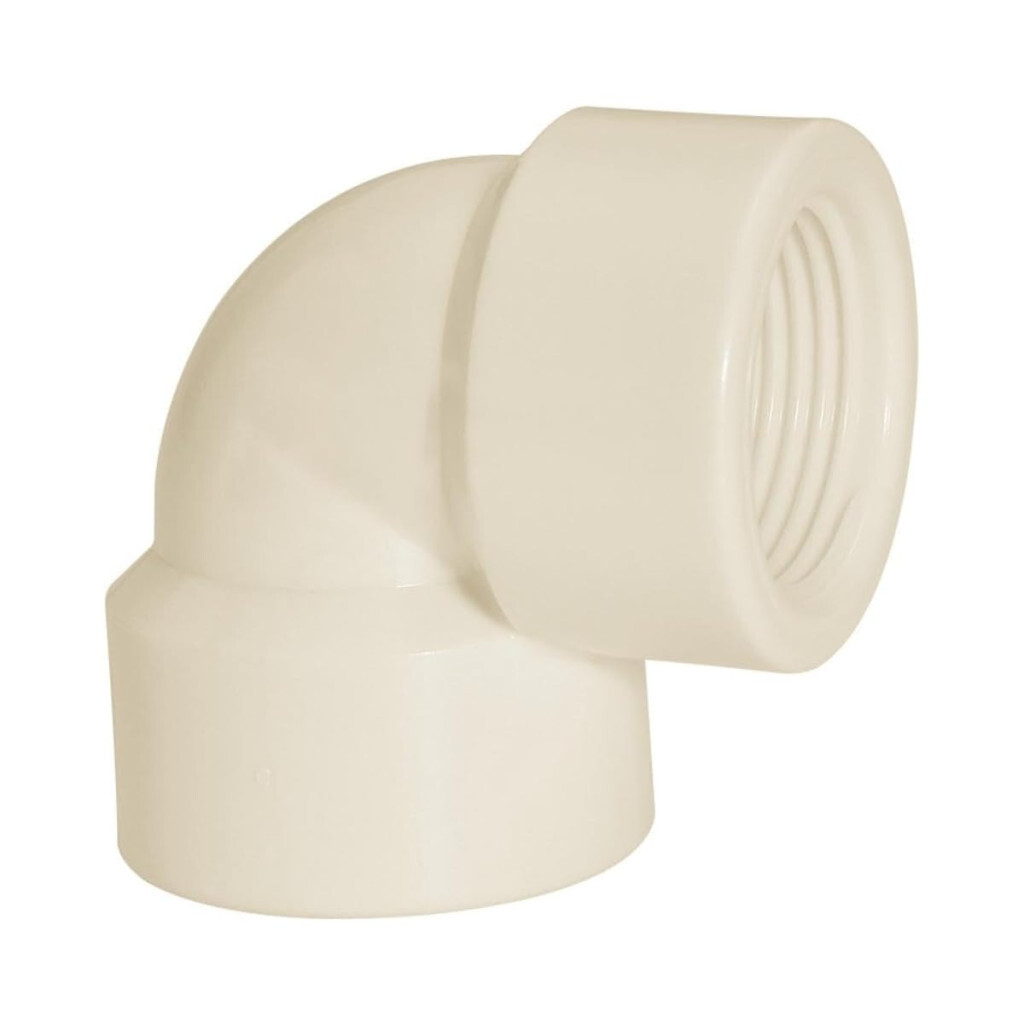 Kit 5 Joelho Roscável 90° Pvc Branco 1/2'' 11667 Amanco