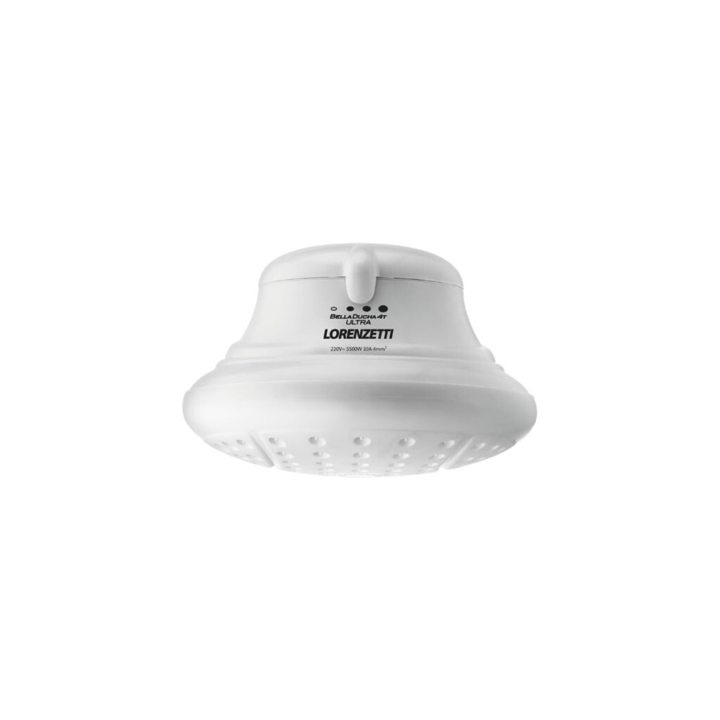 Lorenzetti Chuveiro Elétrico Branco Bella Ducha, 6800w 220v