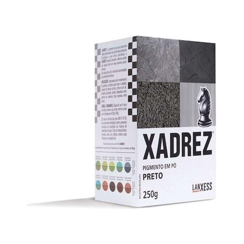 Novacor Pó Xadrez 250 Gr Preto