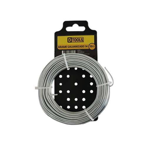 Arame Galvanizado 14 Cartela 10m Dtools