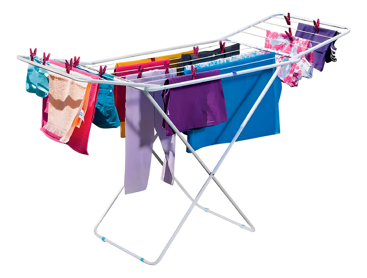 Varal Chão Slim com Abas 110cm - Mor