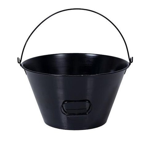 Balde 16l Preto Alça Encapada