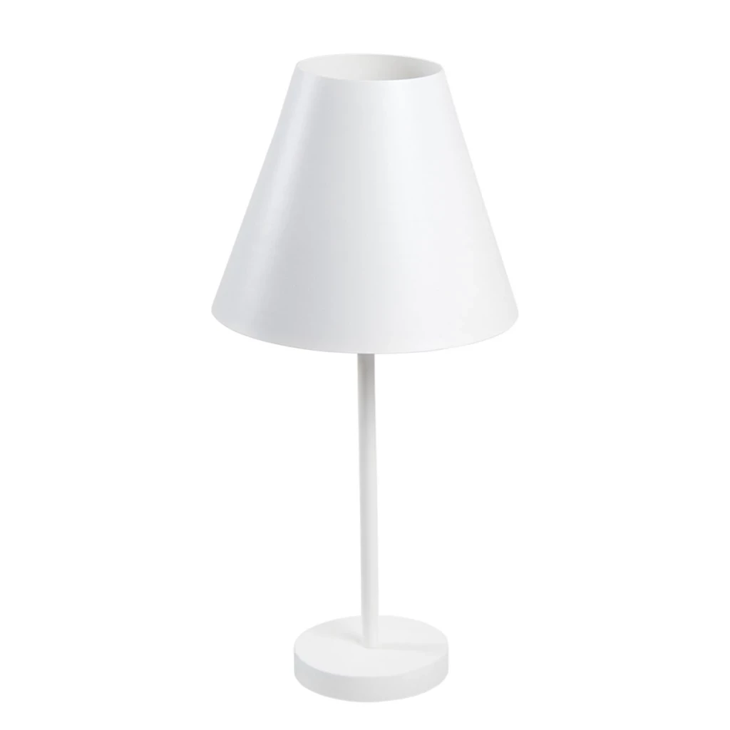 Abajur Blumenau Mesa Color 1lamp E27 Branco Fc 612200-11