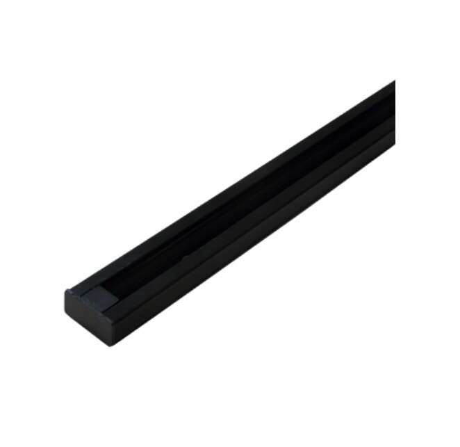 Querolustre Trilho P/spot Viv8000 1 Metro Preto**