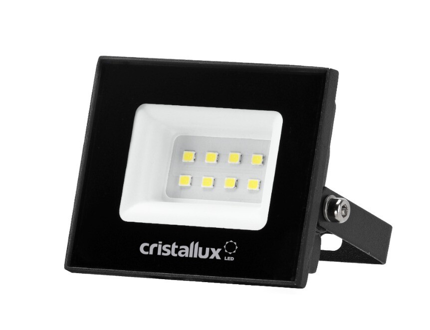Refletor Cristallux Garden Viena 10w 3000k Preto 209825