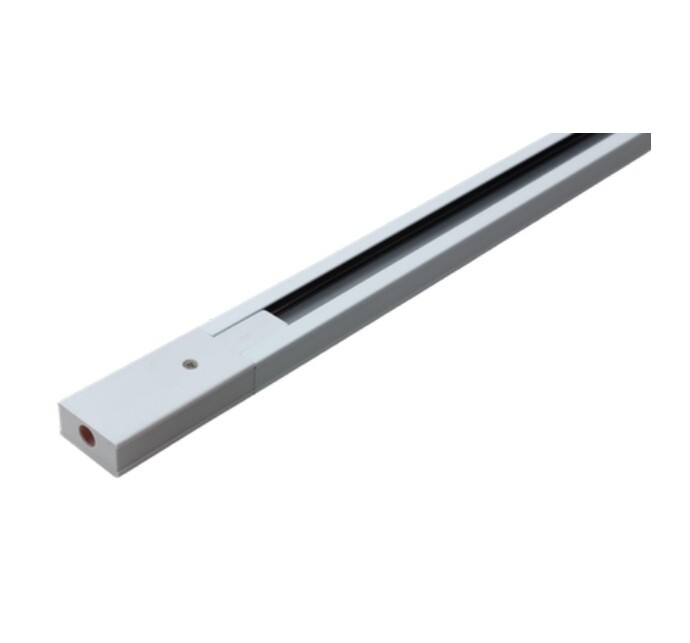 Querolustre Trilho P/spot Viv8000 1 Metro Branco**