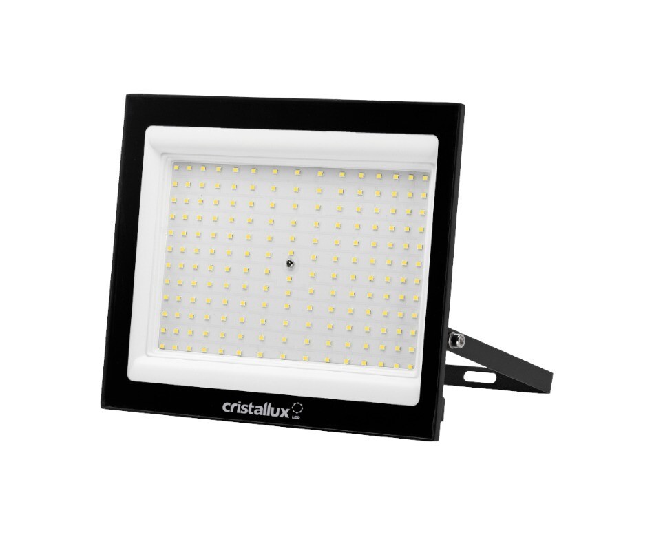 Refletor Cristallux Garden Viena 500w 3000k Preto 224224