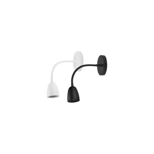 Arandela Taschibra Led Direct 4w 6500k Mr16 Artic Preta