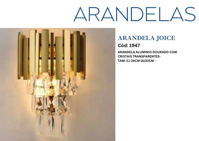Adn+ Arandela Joice Dr 2lamp E14  800/20gd 1947