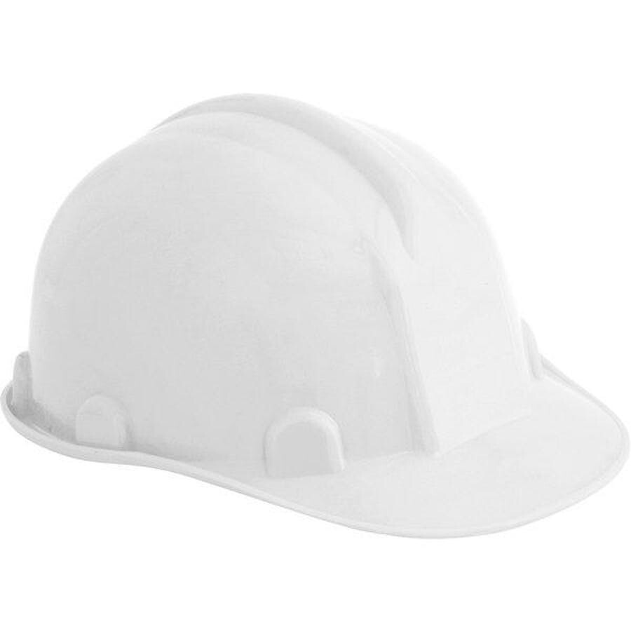 Capacete com Aba Frontal e Carneira Branco - Vonder