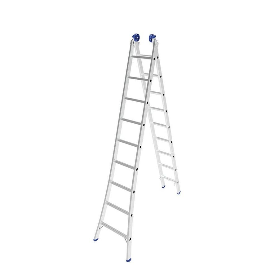 Escada Extensiva - 2 X 9 Degraus - Mor