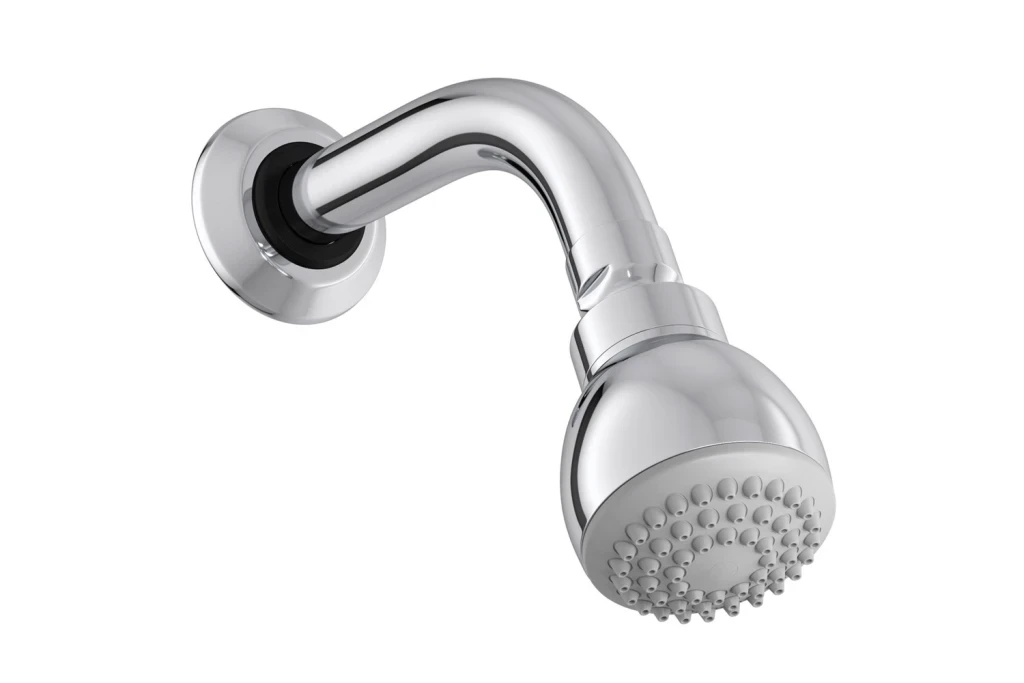 Ducha com Tubo de Parede Max Cromada