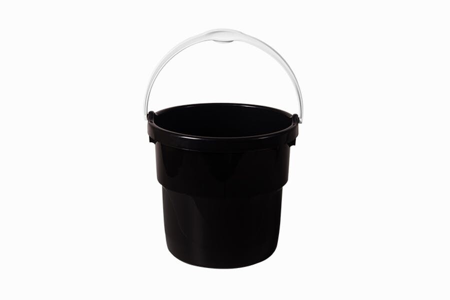 Balde Plástico 12l Preto