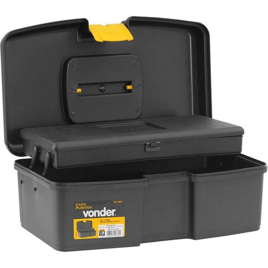 Caixa Plástica com Bandeja Vd 1002 3,5kg - Vonder