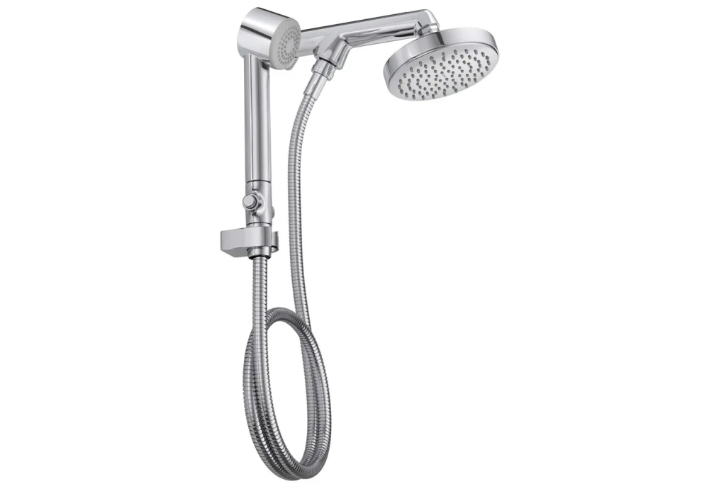 Chuveiro com Desviador e Ducha Manual Flex Cromado