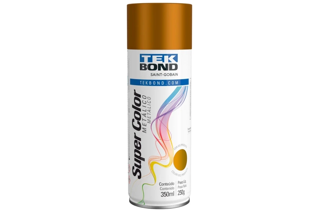 Tinta Spray Super Color Cobre Metálico 350ml/250g
