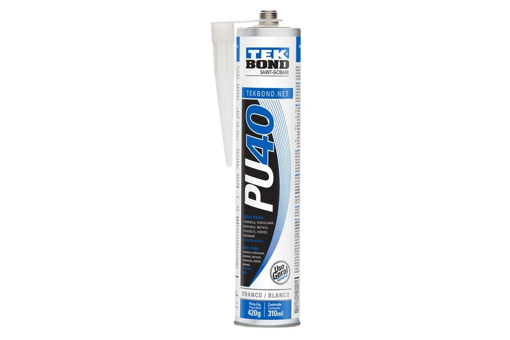 Adesivo Cartucho Pu40 Branco 310ml