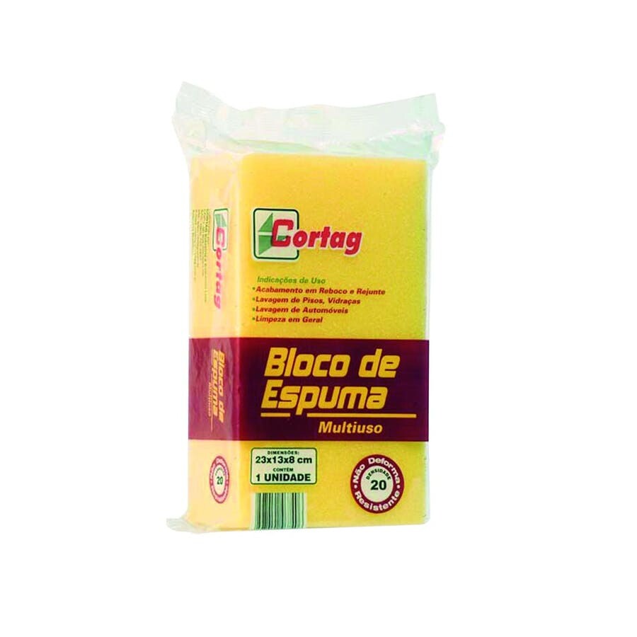 Bloco de Espuma Multiuso - Cortag