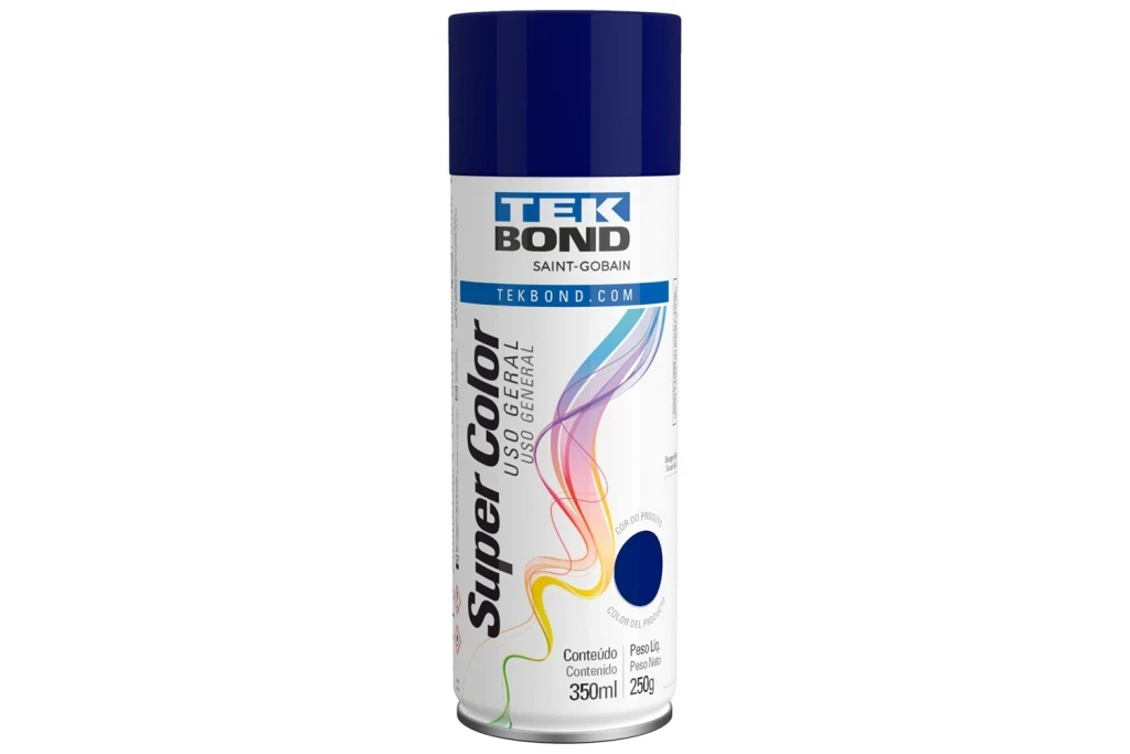 Tinta Spray Super Color Uso Geral Azul Escuro 350ml/250g