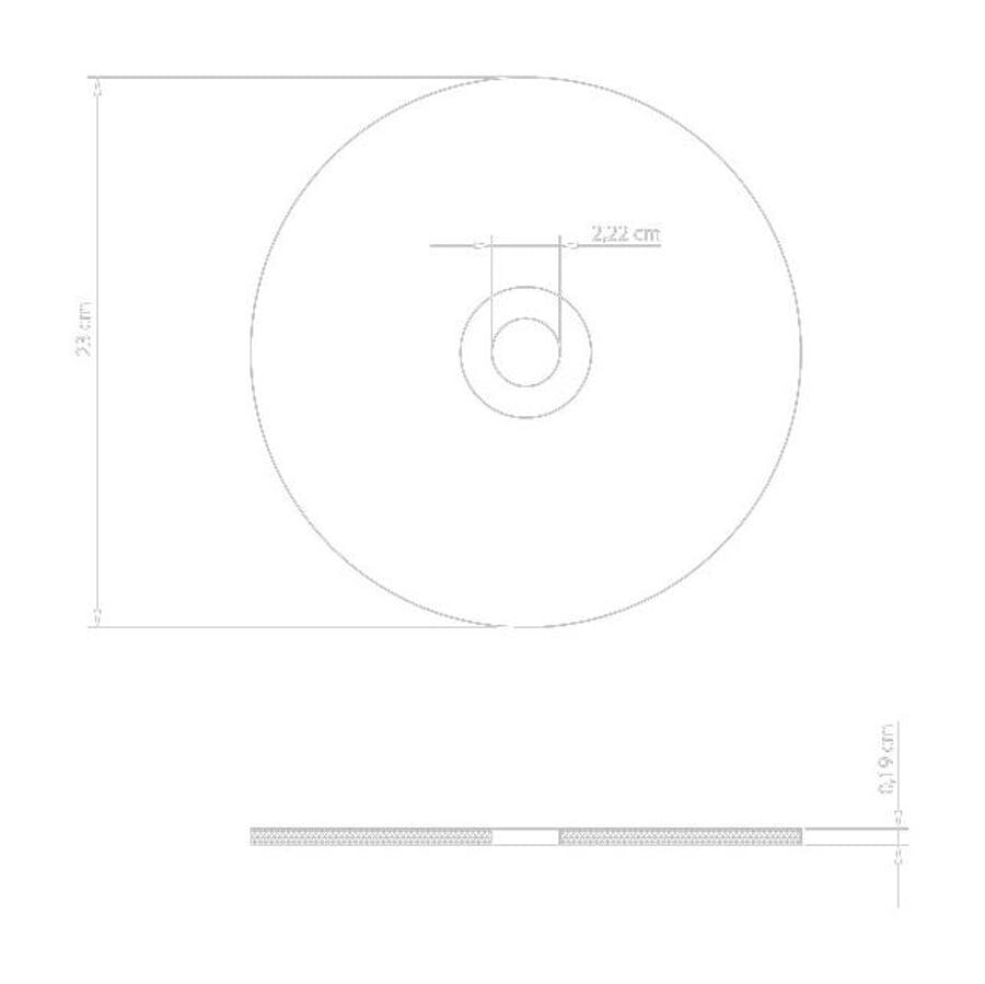 Disco de Corte Fino 9" para Aço Inox e Materiais Endurecidos - Tramontina