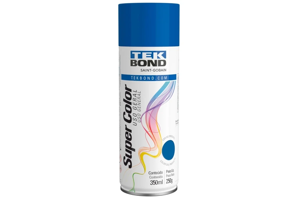 Tinta Spray Super Color Uso Geral Azul 350ml/250g