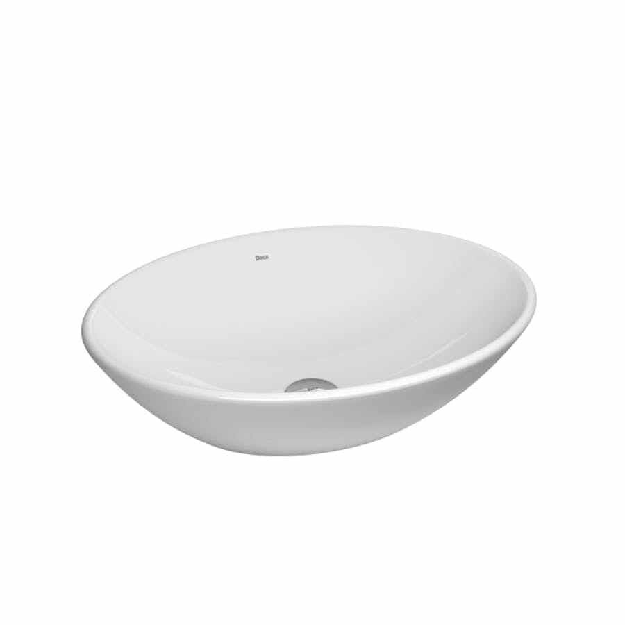Cuba de Apoio Oval Branco L.68.17 37 X 50cm Deca
