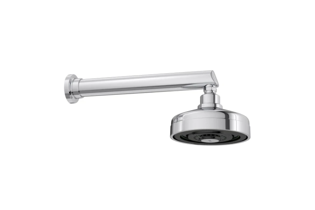 Chuveiro com Tubo Reto de Parede Acqua Plus Cromado