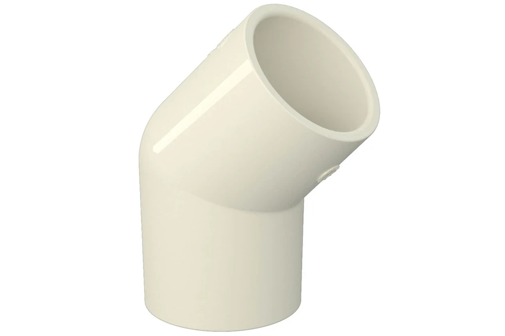 Joelho 45° Aquatherm 22mm Branco